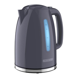 [KE1555GY] Black &amp; Decker Rapid Boil Electric Kettle 1.7L, Gray