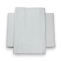 [KCBI2022114WH] ****Kenneth Cole King 400TC Duvet Cover Set, White - 100% Cotton, 3Pc