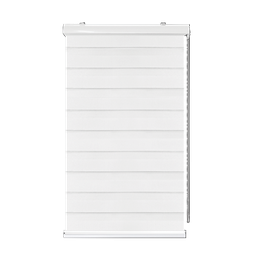 [KC202052320WH] Kenneth Cole Luxury Zebra Blinds 72x90 In. (Daylight) White