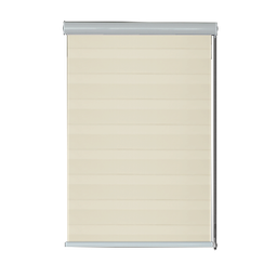 [KC202052325BG] Kenneth Cole Luxury Zebra Blinds 48 x 90 In. (Blackout), Beige