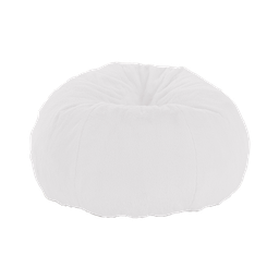 [KCFS2023116-WH] ****Kenneth Cole Luxury Foam-Filled Seat Cushion Faux Fur, White