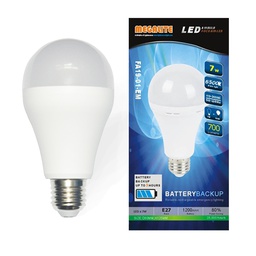[FA19-01-EM RHBUL27356 / DFA19-01-EM] Royal Homes Rechargeable Emergency LED Bulb, 7W