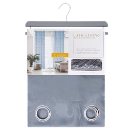 [WPSG47575HAT] Cradenza Grommet Window Curtain Panel with Tie Back 55 x 90 In. Mineral