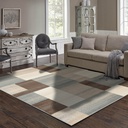 Classy Homes Rugs  Multicolor Geometric 2'x6'