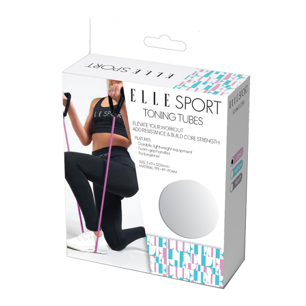 Elle Sport Toning Tubes, Purple