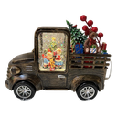 Mrs. Claus Christmas Antique Truck Ornament