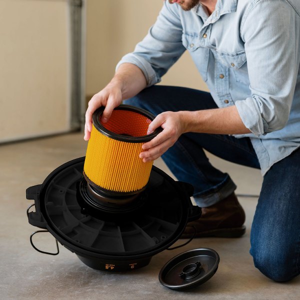 Vacmaster Standard Vacuum Cartridge Filter &amp; Retainer