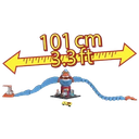 Mattel Hot Wheels City Wreck &amp; Ride Gorilla Attack Playset