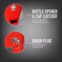 Permasteel Cooler 80 Qt. Red