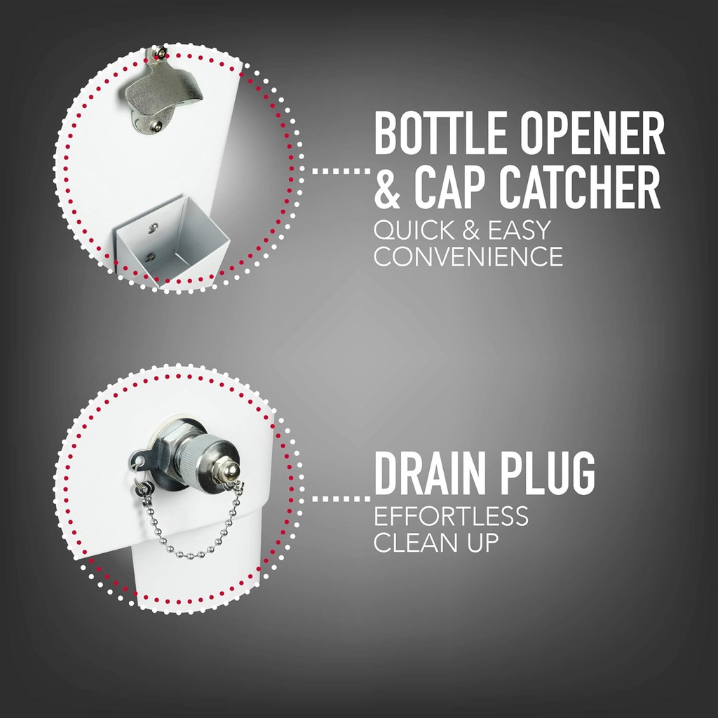 Permasteel Cooler 80 Qt. White