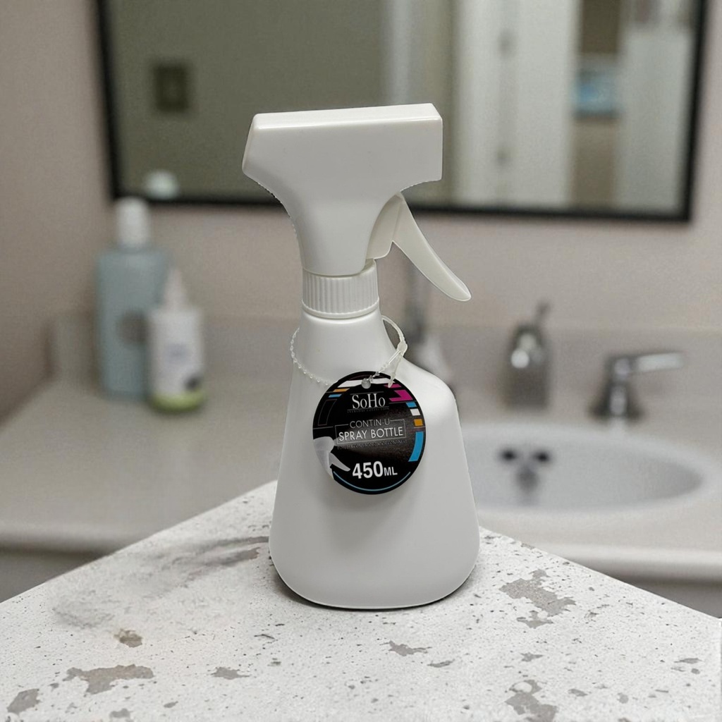 SoHo Continuos Spray Bottle 450ml, White