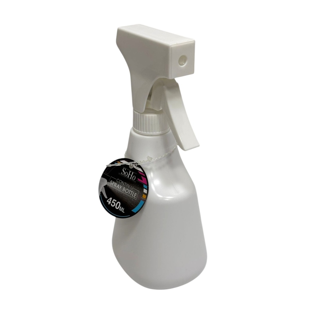 SoHo Continuos Spray Bottle 450ml, White