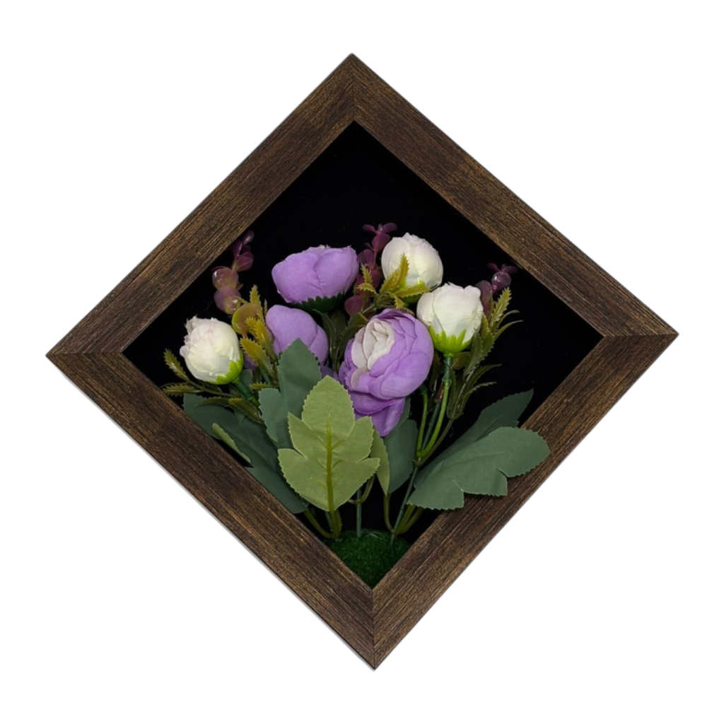 Classy Homes Artificial Plants With Frame, 20x20cm