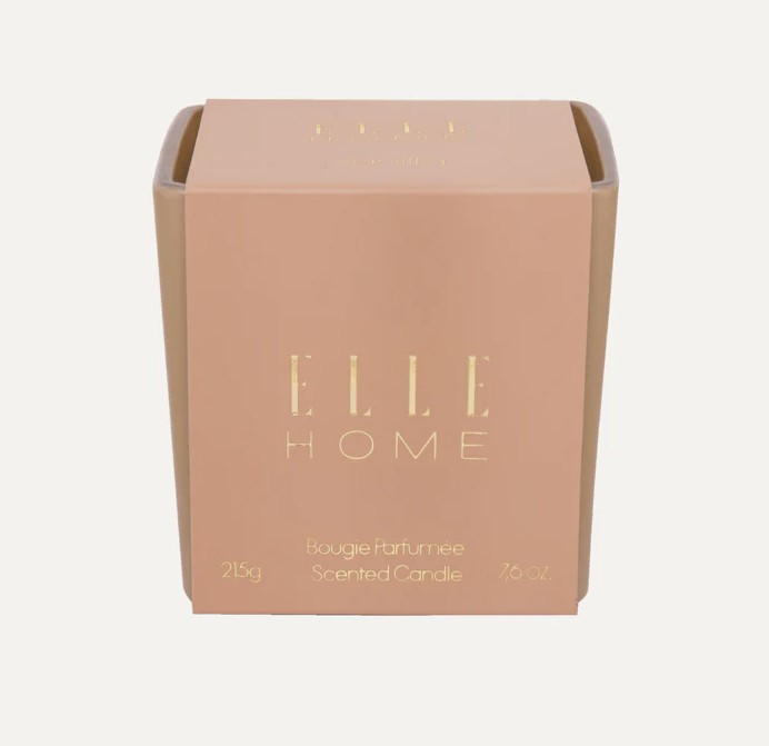 Elle Home Bougie Vanilla Scented Candle