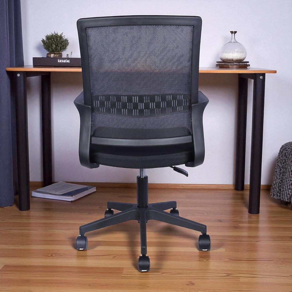 Mobel Executive Office Chair Mesh, Black (Weight Limit 220lb)