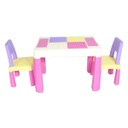 Duramade Kids Game Table with Blocks 28 x 18.5 x 21.25 In. (72x47x54cm)