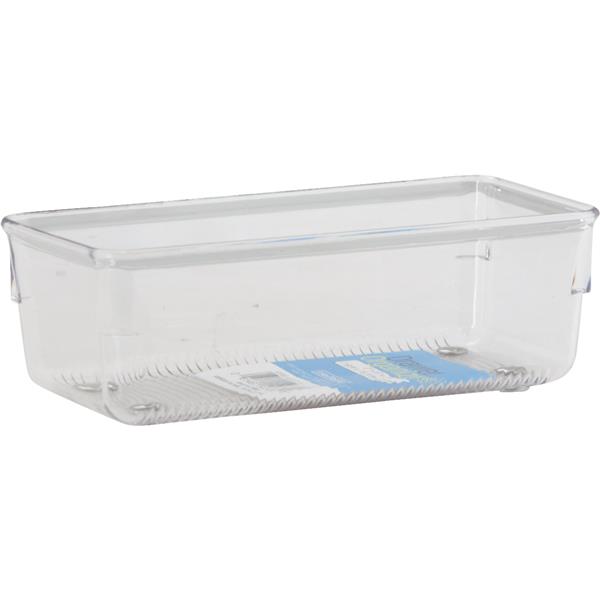 Interdesign Linus Drawer Organizer 3 In. x 6 In. x 2 In. Clear