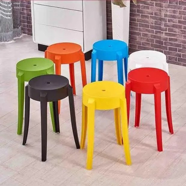 ****Duramade Plastic Stool 26x46cm, Assorted