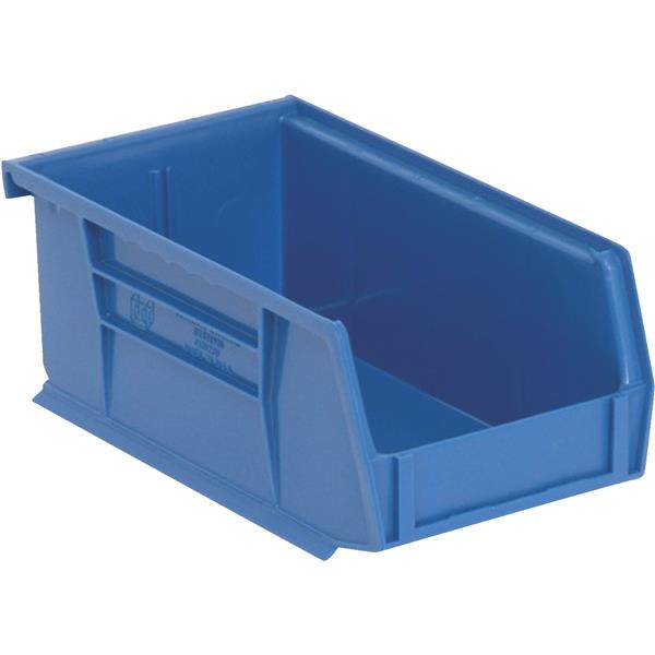 Quantum Storage Small Stackable Parts Bin, Blue