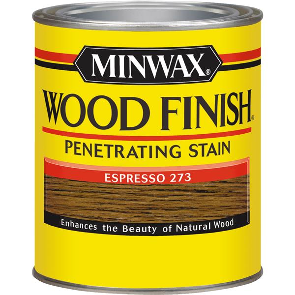 Minwax Wood Finish Penetrating Stain, Espresso, 1 Qt.