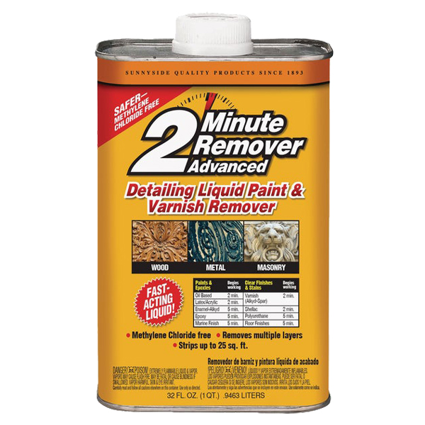 ****Sunnyside 2 Minute Remover Advanced Detailing Qt. Liquid Paint &amp; Varnish Remover