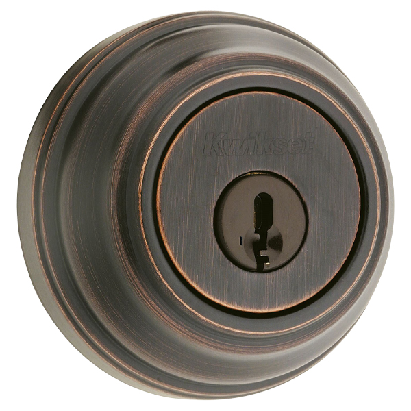 ^Kwikset Single Cylinder Deadbolt 980 11P CP K4