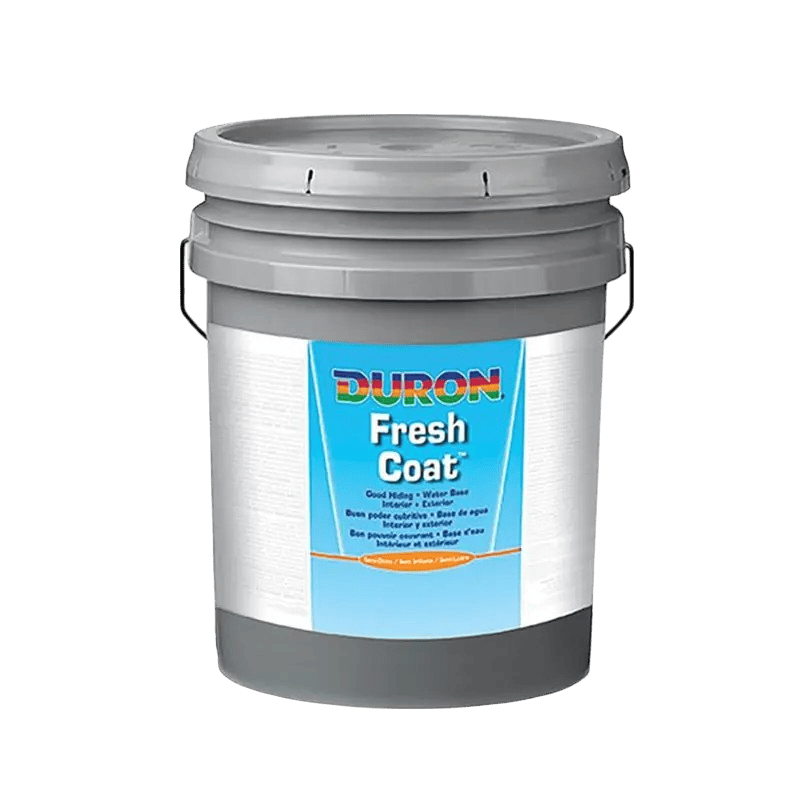 Duron Fresh Coat Int/ Ext Semi-Gloss White Base 5 Gal