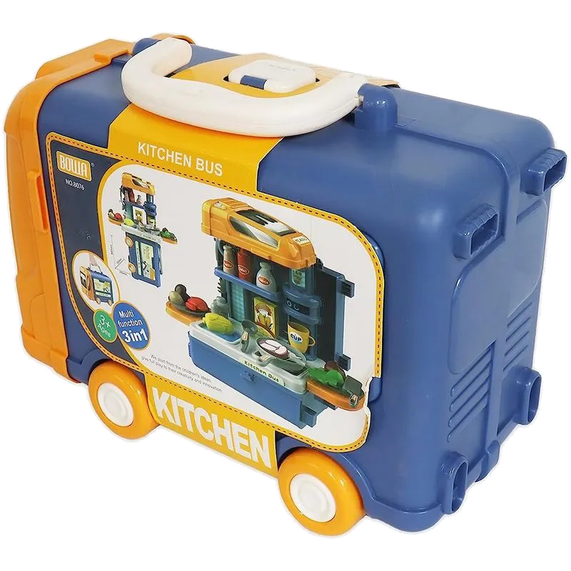 Kids 3-in-1 32pc Kitchen Play Set