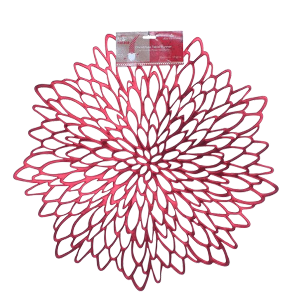 ****Miro Placemat 38cm 15 In. Red