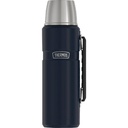 Thermos Stainless King Insulated Vacuum Bottle with Handle, 40 Oz. Matte Blue
