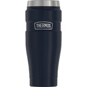Thermos Stainless Steel Insulated Travel Tumbler, 16 Oz. Matte Blue