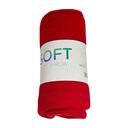 ****Cozy Polar Fleece Micro Throw, 50In.x60In. - Red