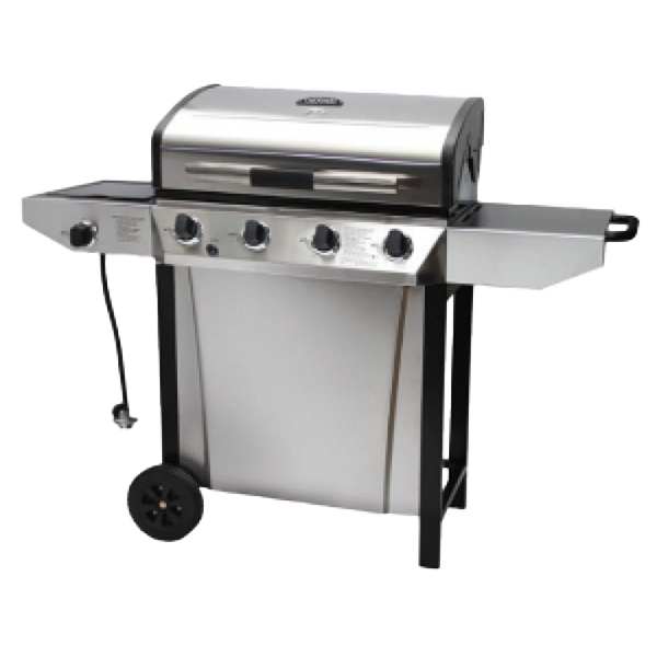 Thermos 4-Burner 48,000 BTU Gas Grill with 10,000 BTU Side Burner