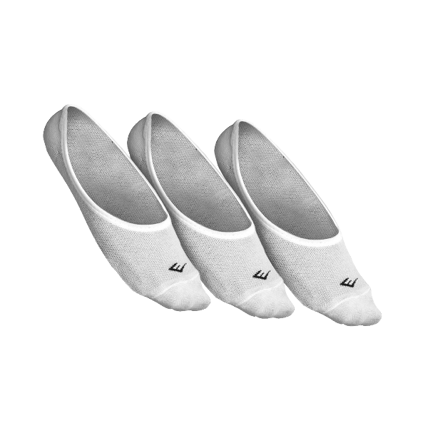 ****Everlast No-Show Socks (Size 9-11) Poly 3-Pack, White