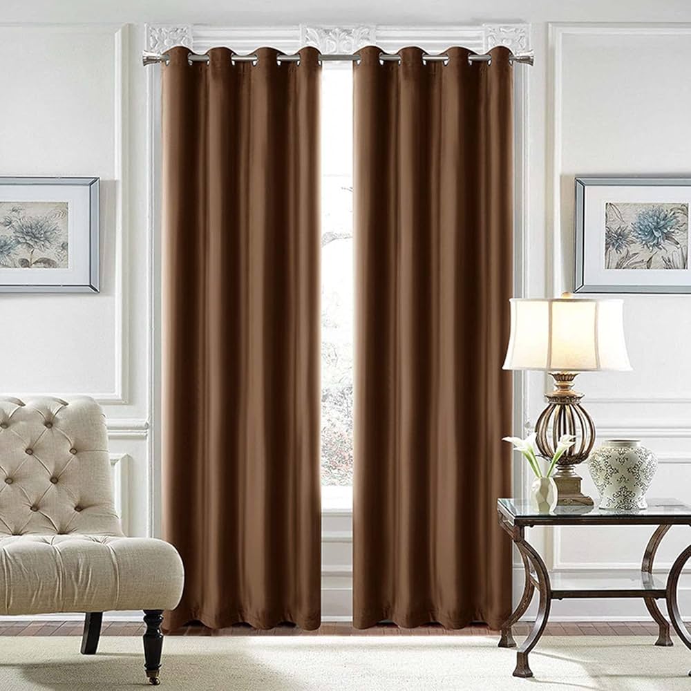 Classy Homes Blackout Curtains 52In.x90In.