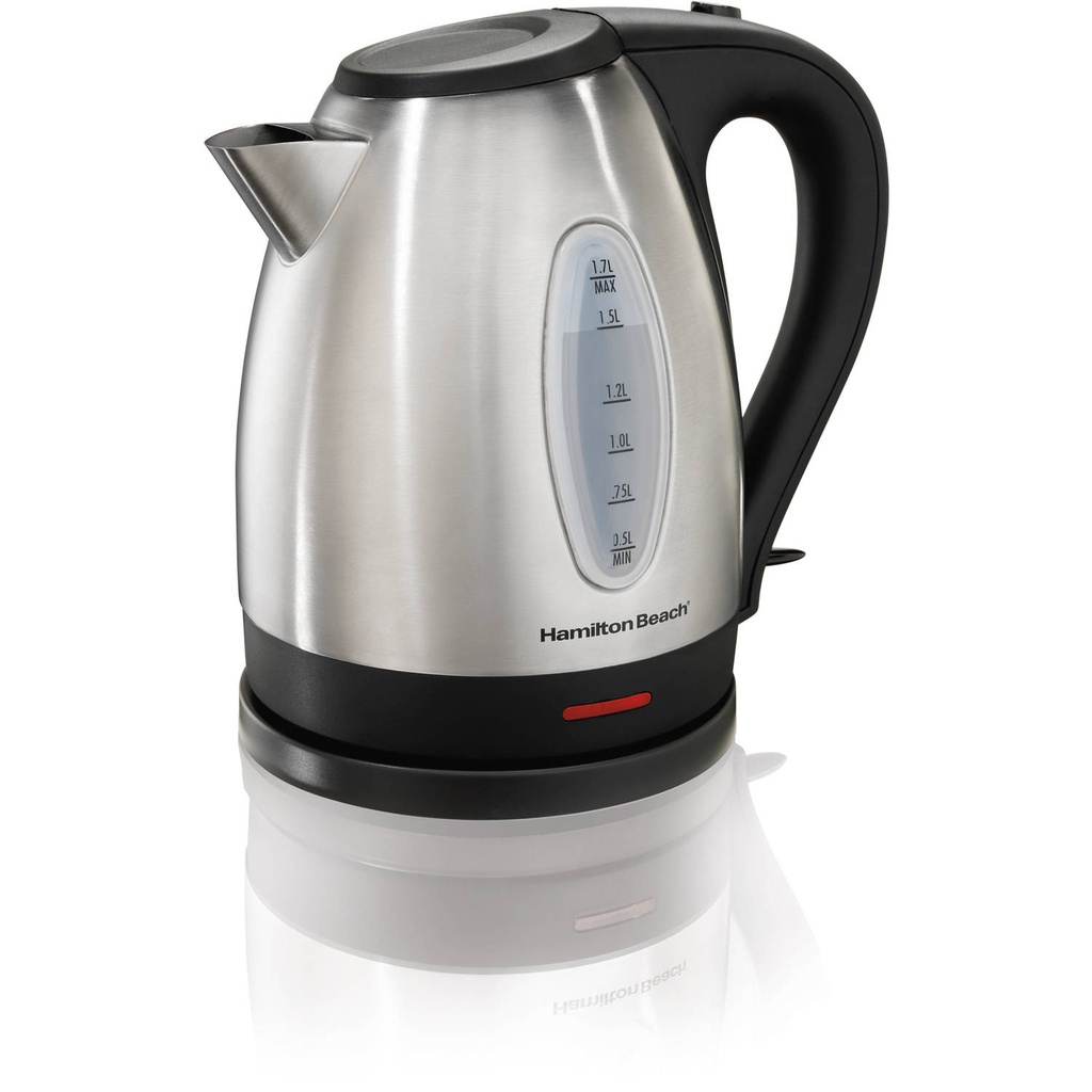 Hamilton Beach Electric Kettle 1.7L Stainless Steel
