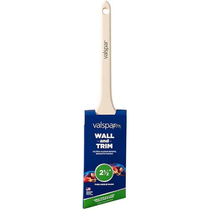 Valspar Wall &amp; Trim Thin Angle Sash Brush 2.5 In.