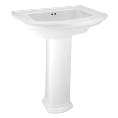 American Standard Provence II Series Pedestal Sink, White