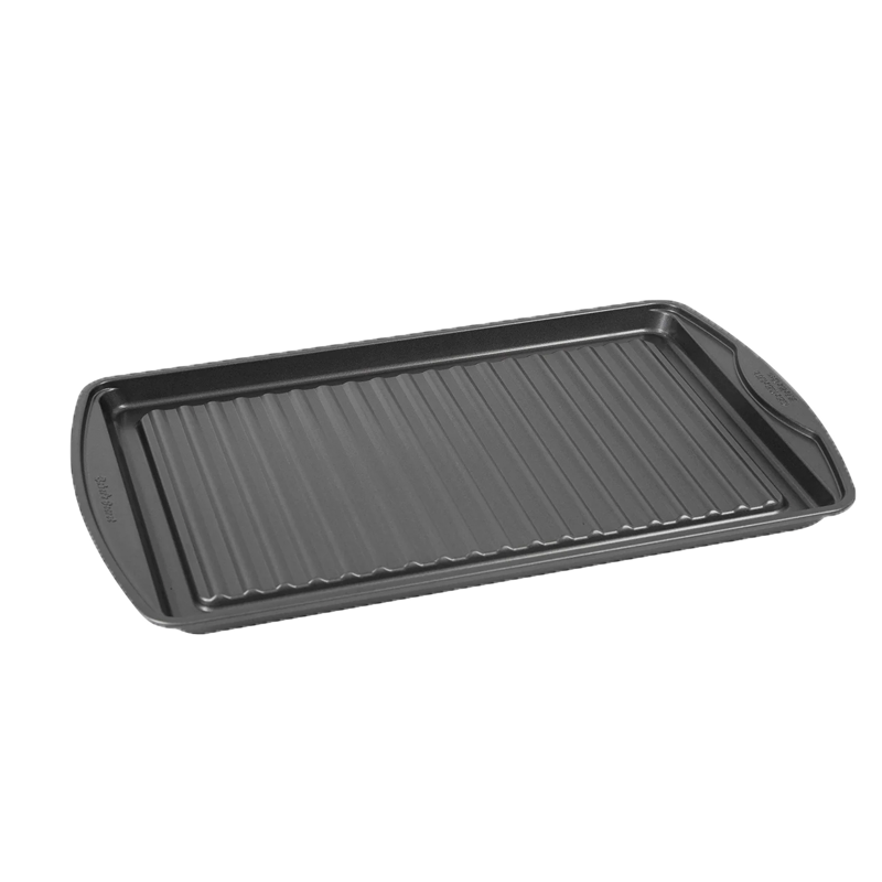 ****Baker's Secret Grill Pan Forged Aluminum 28x4.7cm
