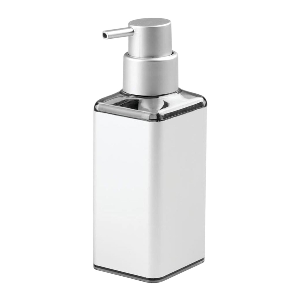 iDesign Metro Ultra Soap Pump Square, Silver