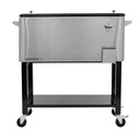Permasteel Detachable Cooler 80 Qt. Stainless Steel