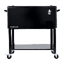 Permasteel Detachable Cooler 80 Qt. Black