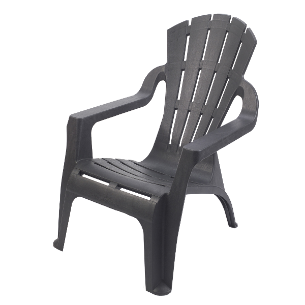 ProGarden Selva Adirondack Deep Comfort Chair, Anthracite