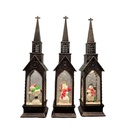 Mrs. Claus Christmas Lamp Decoration