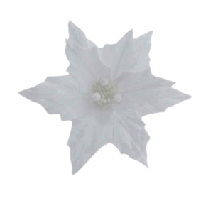 Christmas Poinsettia Stem 29cm