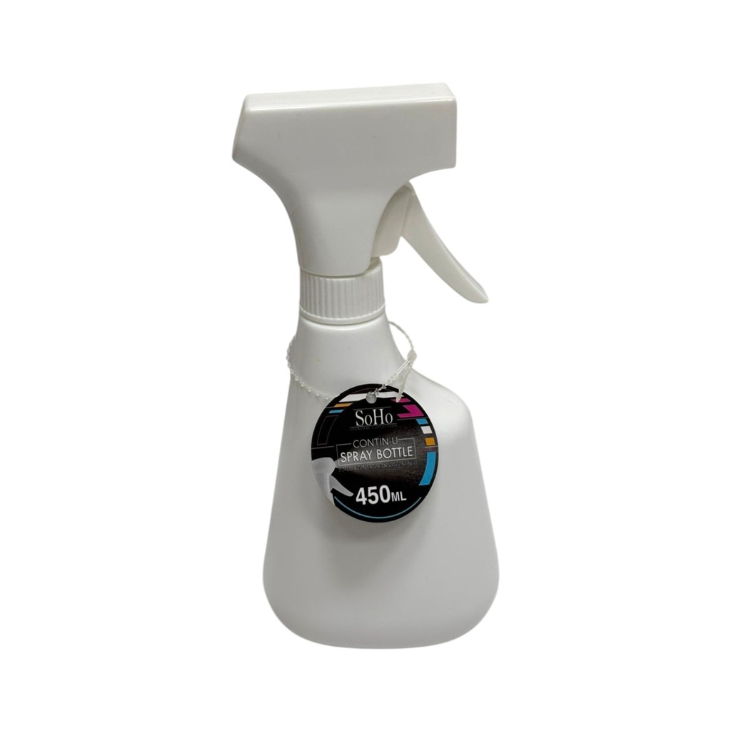 SoHo Continuos Spray Bottle 450ml, White