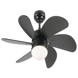 [78301] Westinghouse Turbo Swirl Ceiling Fan 30 In. Black (C.F.M - 3925)
