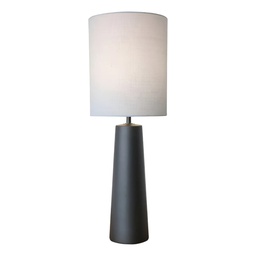 [111092T-1BK] G-light Ceramic Table Lamp, E27, Black