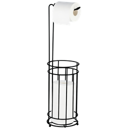 [RHFTPH31684] Royal Homes Freestanding Toilet Paper Holder Metal, Black