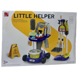 [CDTY-SPOR-01080 / DMMKT339981] Duramade Vacuum Cleaner With Cleaning Cart Set